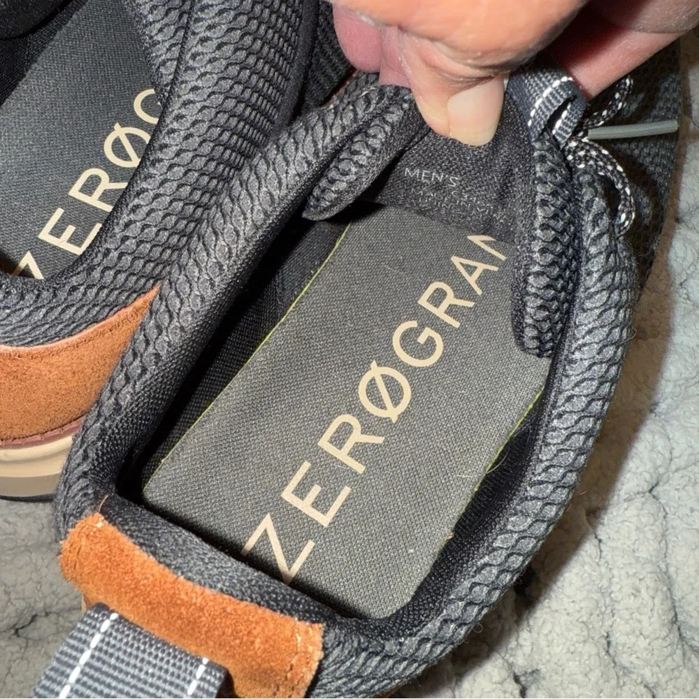 Cole Haan Charcoal and Black Zerogrand Sneakers
